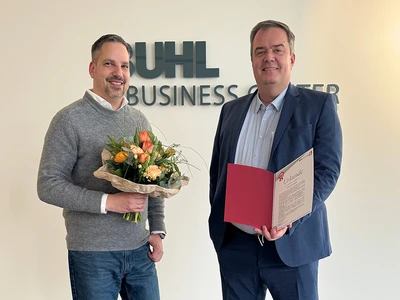 Jubiläum Schmitt mit David Kammel.