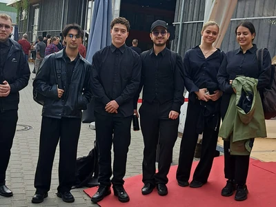 Mitarbeiter von Studentpartout beim Einsatz