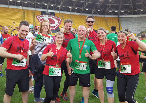 Martin Pfitzner, Sabine Noa, Silvio Bräuer, Benjamin Speidel, Holger Kraatz, Doreen Kalinowski und Jacqueline Schulz