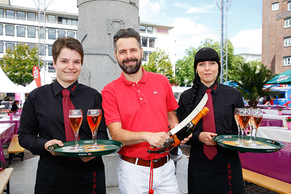 Marcus Besler und das Dortmunder Service-Team freuen sich schon