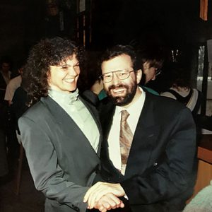 Hermann und Charlotte Buhl 1992 in der Augsburger Kongreßhalle