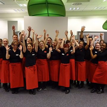 Unser Team aus Kiel trug tatkräftig zum Gelingen der Jahresauftaktveranstaltung in Büdelsdorf bei