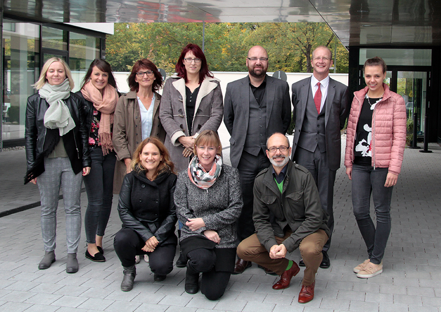 Petra Rosenkranz, Stefanie Zech, Petra Schunke, Melanie Huber, Maurice Mataré, Ulrich Müller, Carina Sohr, Nathalie Stahlhacke, Vanessa Buhl und Marc Schneider