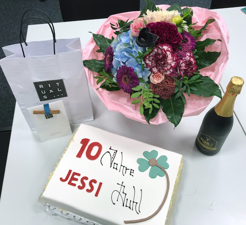 Torte: 10 Jahre Jessi - BUHL