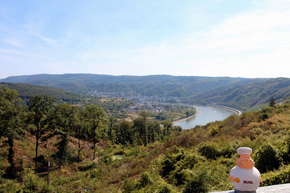 Bert von BUHL war auch in Koblenz am Rhein unterwegs.