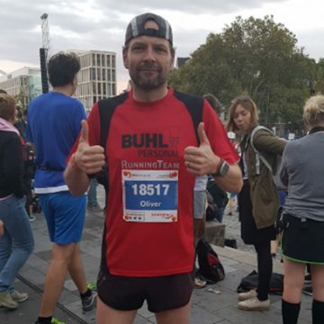 Der Marathon-Man aus Kiel: BUHL-Mitarbeiter oliver Feußner läuft in seiner Freizeit begeistert Marathon!