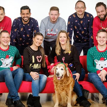 Auch in Essen freut sich das BUHL-Team schon auf Weihnachten.